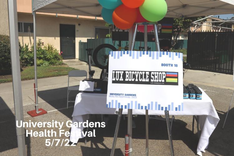 Lux Bicycle Shop Booth